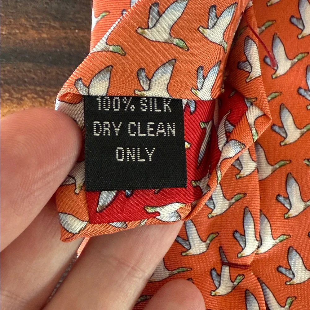 {NOLA Couture} Duck print silk tie - Picture 6 of 6